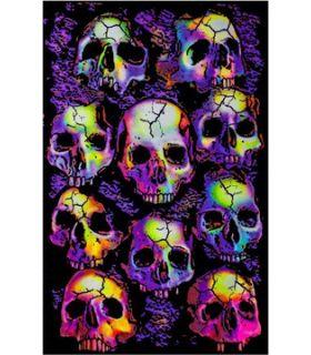 UV Poster - Wall Of Skulls