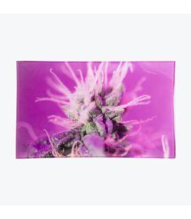 V-SYNDICATE GLASS TRAY LARGE-PINK LEMONADE