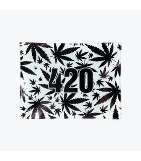 V-SYNDICATE GLASS TRAY SMALL-420 BLACK