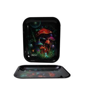 Δίσκος στριψίματος Black Leaf - Μανιτάρια (34x27,5εκ)