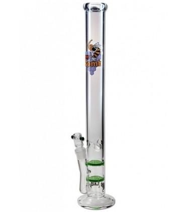 Black Leaf 'Honeycomb' Cylinder Ice Bong