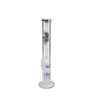 Black Leaf 'Honeycomb' Cylinder Ice Bong