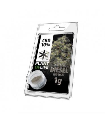 Plant of Life- CBD Solid 10% Sour Diesel
