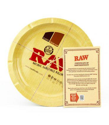 RAW Metal Round Rolling Tray