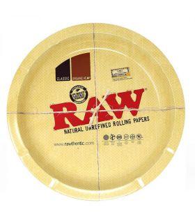 RAW Metal Round Rolling Tray 2