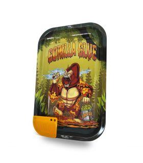 Best Buds μεσαίος δίσκος στριψίματος "Gorilla Glue" (27,5x17,5εκ) + Μαγνητική κάρτα Grinder