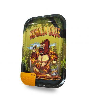 Best Buds μεσαίος δίσκος στριψίματος "Gorilla Glue" (27,5x17,5εκ) + Μαγνητική κάρτα Grinder
