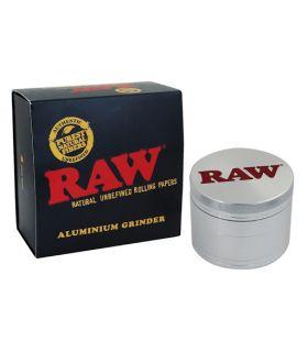 Raw 4-part aluminium grinder 56mm