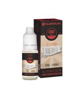 E-Liquid CBD 5% Sour Diesel Plant of Life