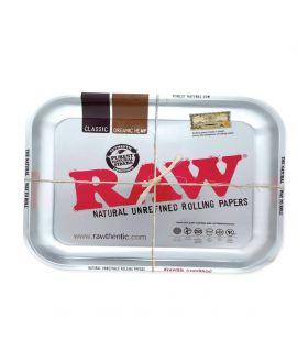 Δίσκος στριψίματος RAW - Ασημί - μεσαίος  (27,5x17,5εκ)