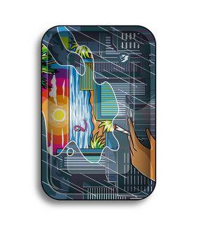 Δίσκος στριψίματος Fantasy World μεσαίος (27,5x17,5εκ)