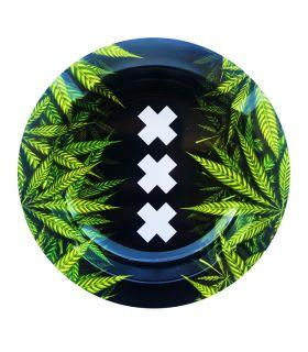 Best Buds – XXX Amsterdam Weed Leaves Μεταλλικό τασάκι