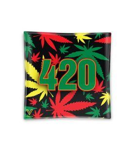 Γυάλινο τασάκι 420 Rasta