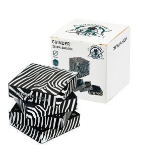 Μαγνητικό μεταλλικό Grinder Champ High Zebra 50χιλ – 4 μέρη