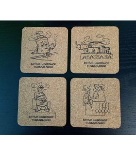 Σουβερ Sativa Headshop - σετ 4τμχ