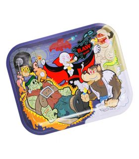 RAW Monster Sesh Large Metal Rolling Tray