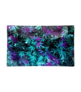 Γυάλινος δίσκος στριψίματος Weed Galaxy - Μεγάλος