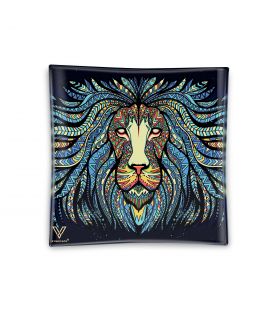 Γυάλινο τασάκι Lion