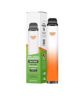 Orange County CBD/CBG Vape Pen - Kiwi Guava Passion Fruit 1000mg - 3500puffs