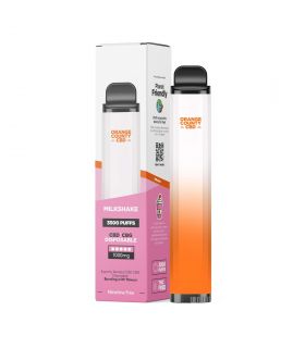 Orange County CBD/CBG Vape Pen - Milkshake 1000mg - 3500puffs