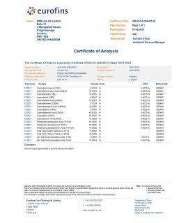 Orange County CBD Vape Pen Energy Ice 3500 puffs CBD/CBG 1000mg