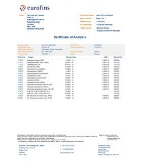 Orange County CBD Vape Pen CBD / CBG 500mg - Sour Apple - 900 puffs