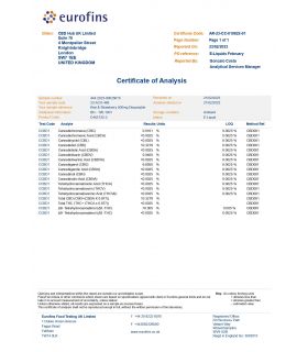 Orange County CBD Vape Pen CBD / CBG 500mg - Kiwi & Strawberries - 900 puffs