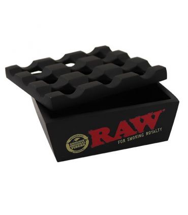 Αντιανεμικό μεταλλικό τασάκι Raw Regal μαύρο