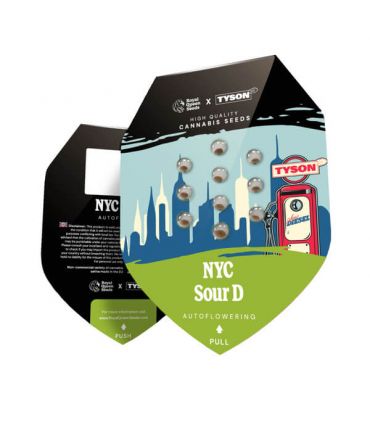 σπόροι κάνναβης NYC Sour D Auto απο τη Royal Queen Seeds - Tyson Series