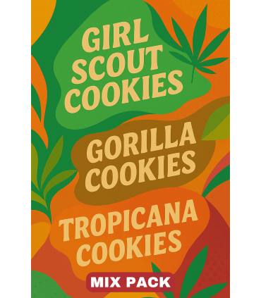 Cookies Mix 3x3 - 3 σπόροι απο 3 ποικιλίες Cookies @σποράδικο.gr