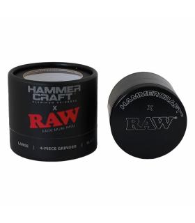 HAMMERCRAFT X RAW Aluminium Grinder 4parts - LARGE